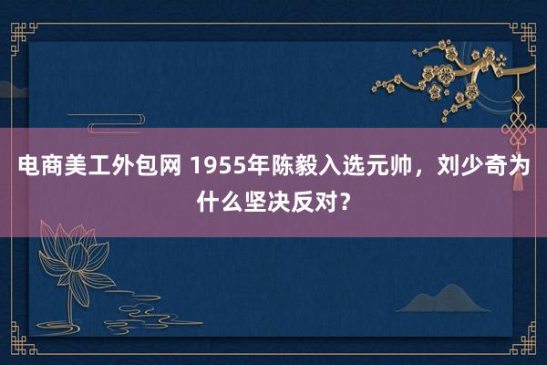 电商美工外包网 1955年陈毅入选元帅，刘少奇为什么坚决反对？